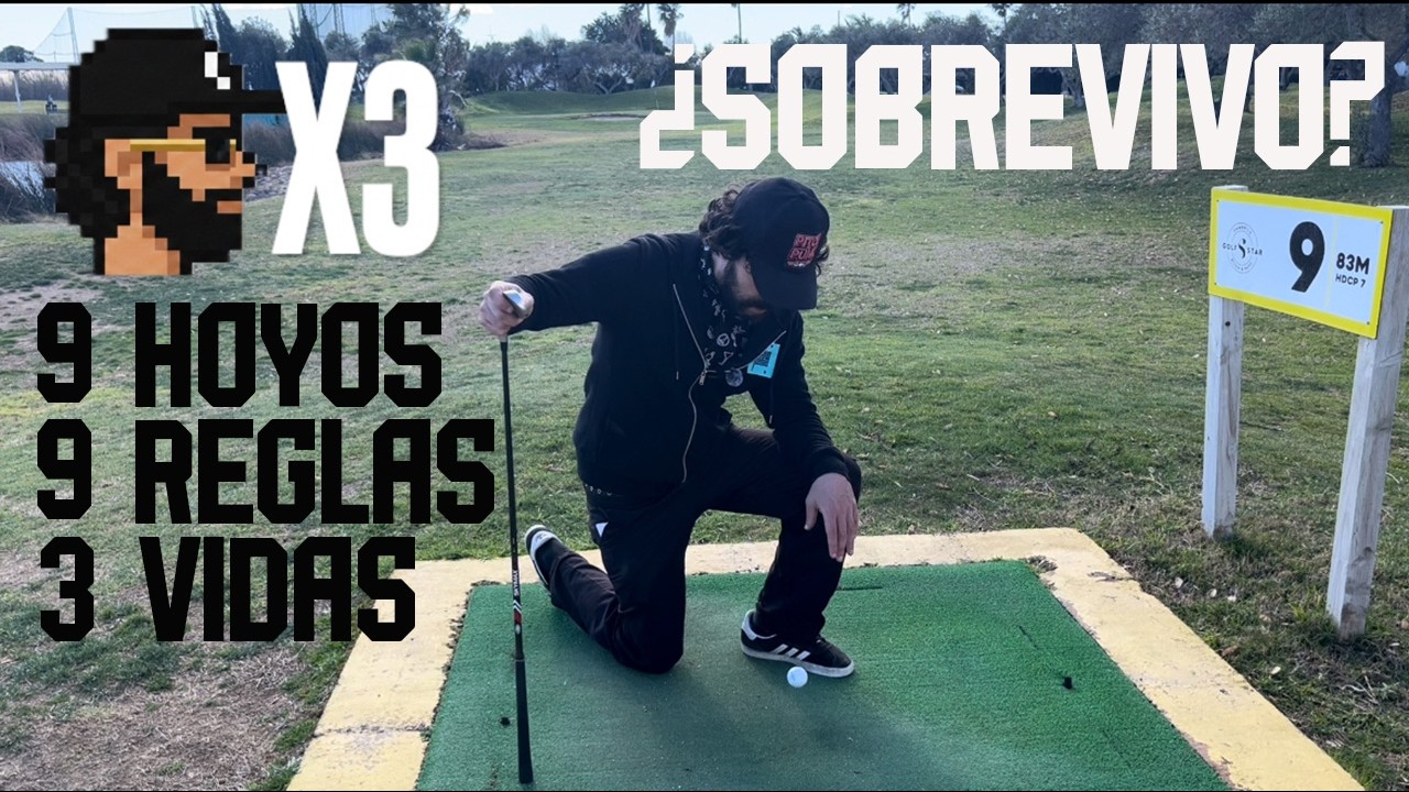 2X10: 9 Hoyos, 9 reglas de golf: 3 vidas: 1 Fallo=1 vida menos #golfers #golflife #golfvlog