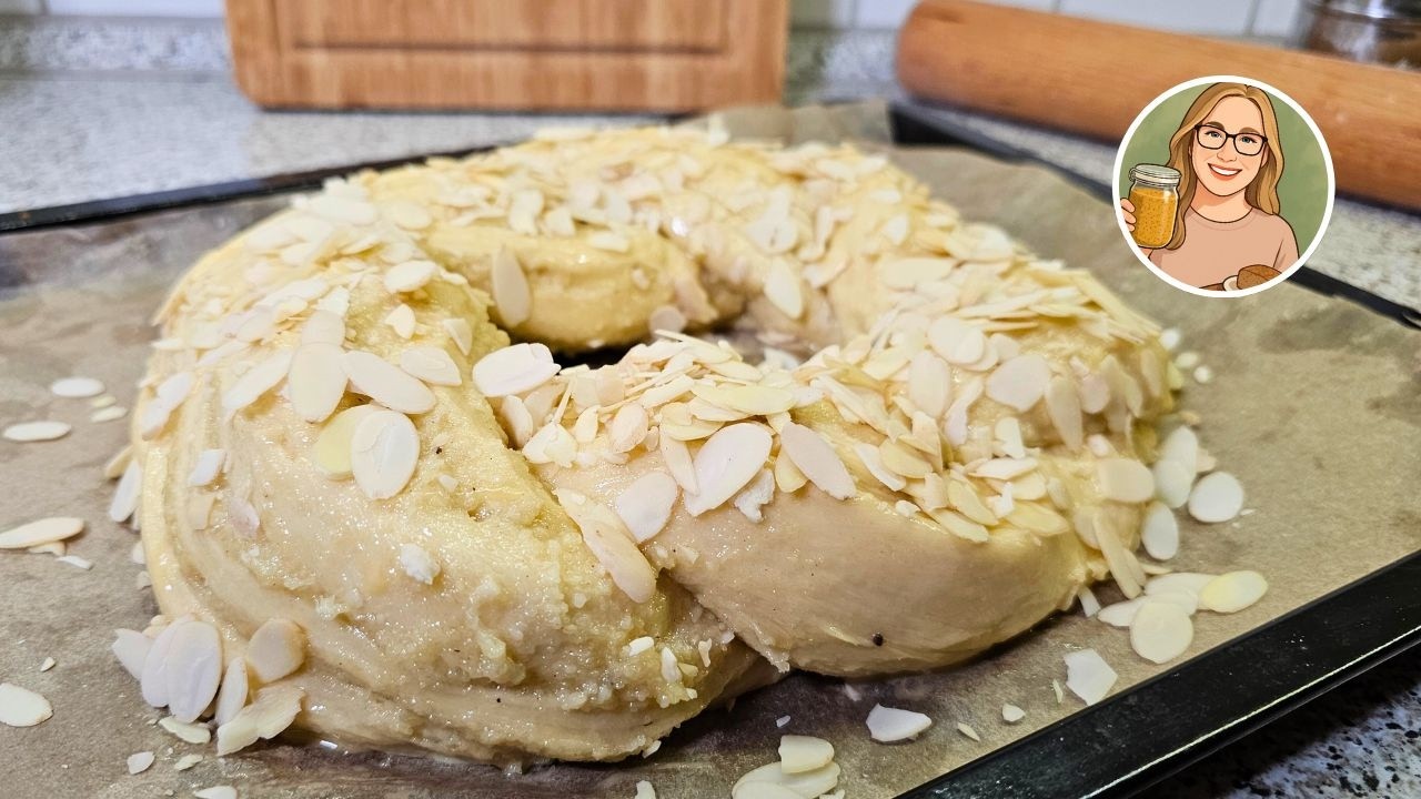 Mein Brioche Hefekranz mit Mandelbutter – so gelingt er immer