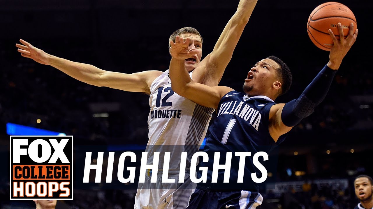 Villanova vs Marquette | Highlights | FOX COLLEGE HOOPS