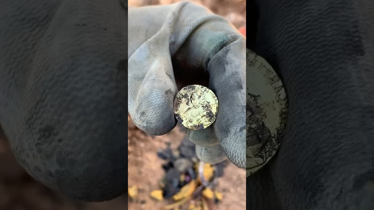 The discovery of gold coins in turtle shells