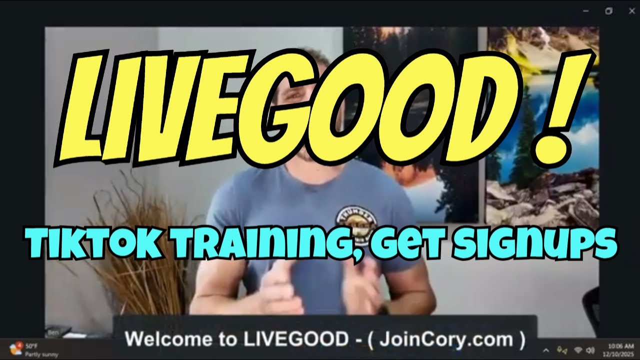 LIVEGOOD: Обучение работе с TikTok, как привлечь подписчиков и заработать деньги!