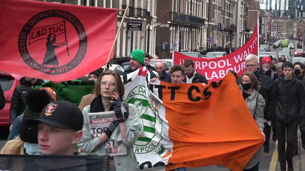 Bloody Sunday 50th Anniversary Parade - Liverpool (22/1/22)
