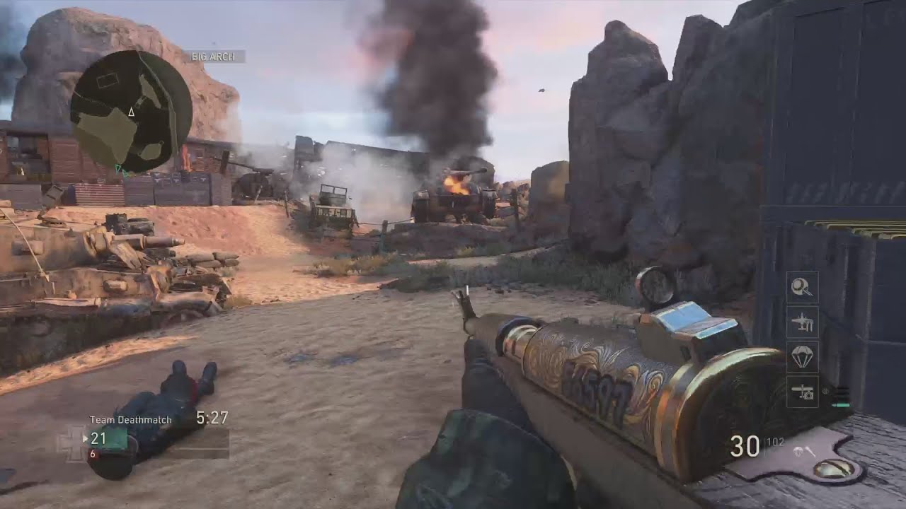 WW2: 70-4 TDM + V2#560 (Excavation DLC Map; 70 Kills TDM)