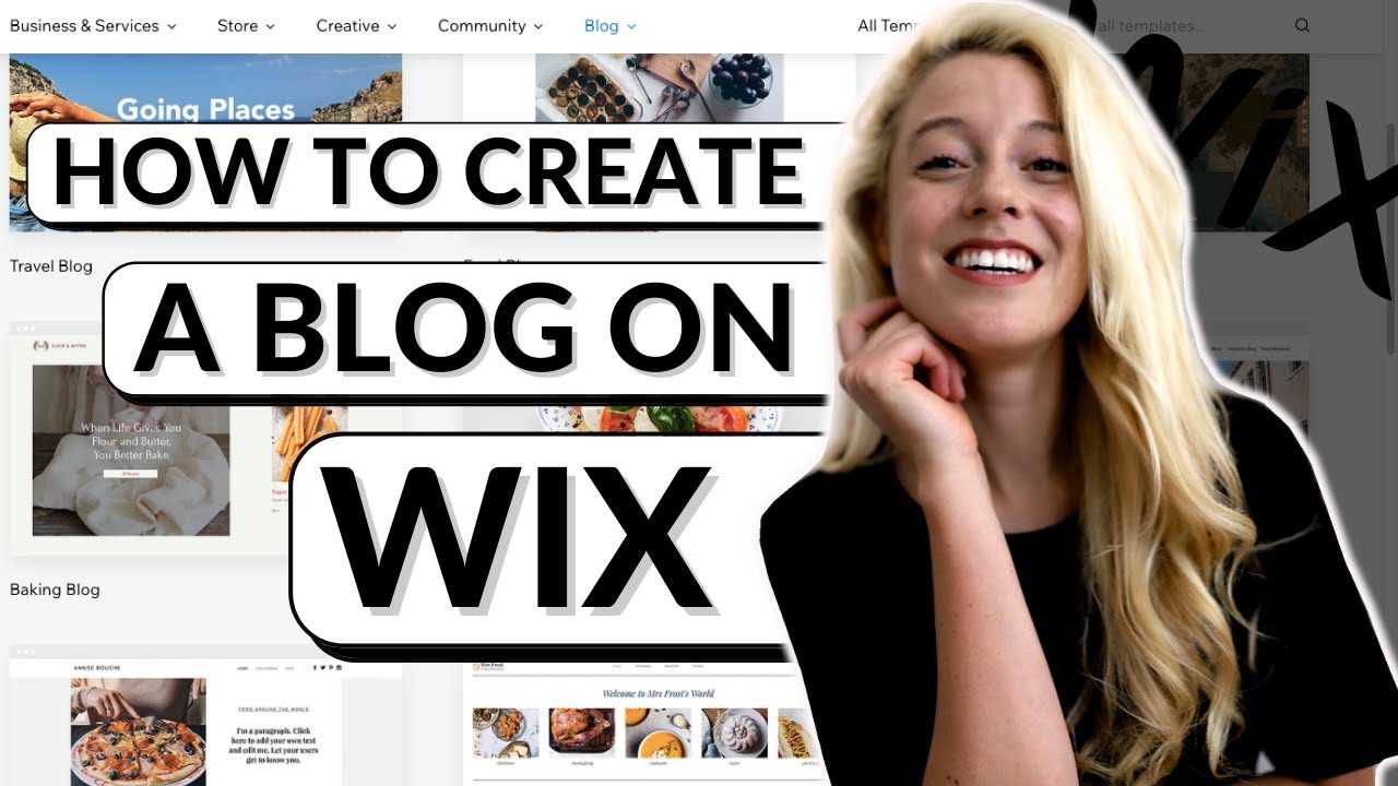 Create A Blog With Wix | How To Create A Blog On Wix