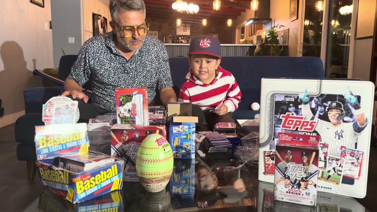 Today we are Ripping a 2025 Topps Stadium and a 2025 Topps Archives  hope to be very lucky 