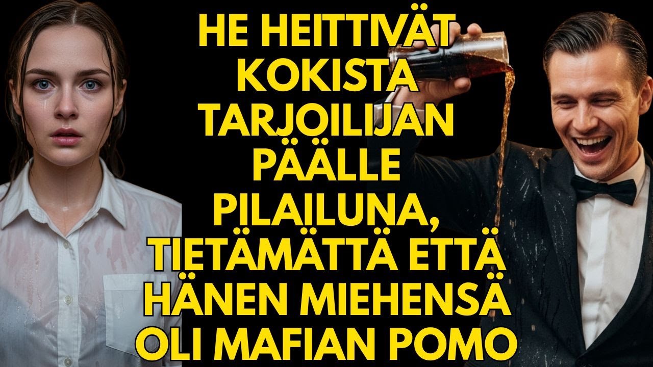 He heittivät kokista tarjoilijan päälle pilailuna, tietämättä että hänen miehensä oli mafian pomo
