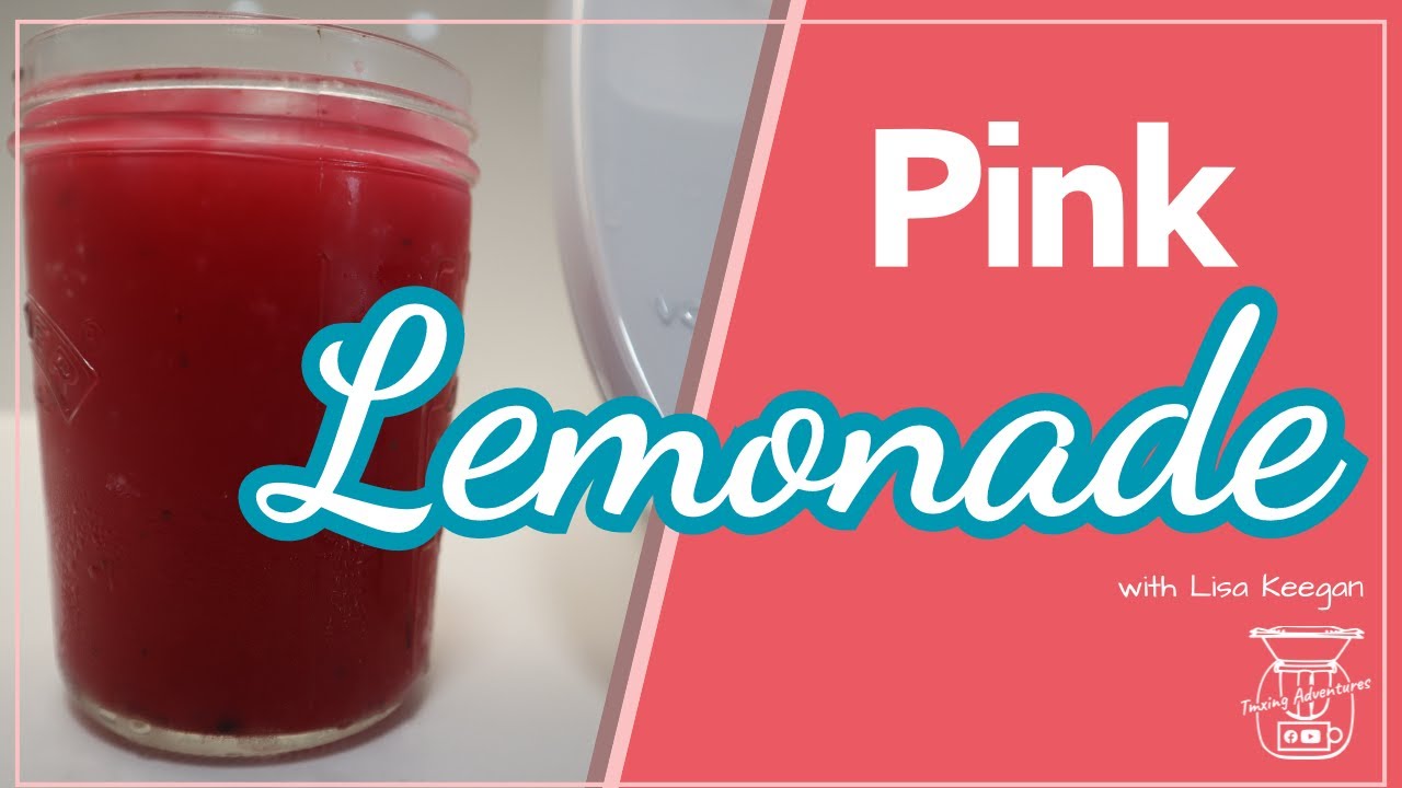 Thermomix Pink Lemonade in seconds | Saving money