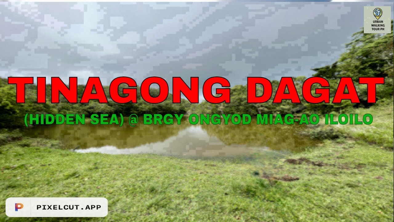 TINAGONG DAGAT (Hidden Sea) Miag-ao Iloilo Philippines | Walking Tour | April | Virtual Walk