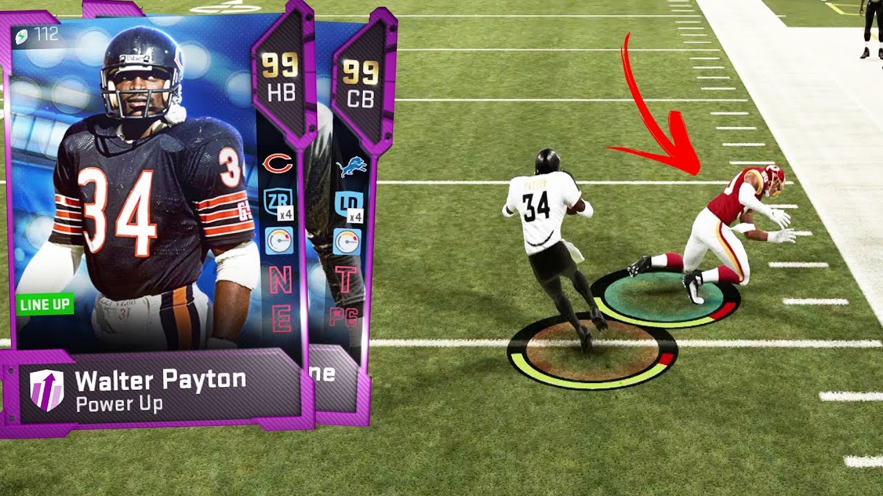 WALTER PAYTON BREAKS ANKLES - Madden 19 Gameplay