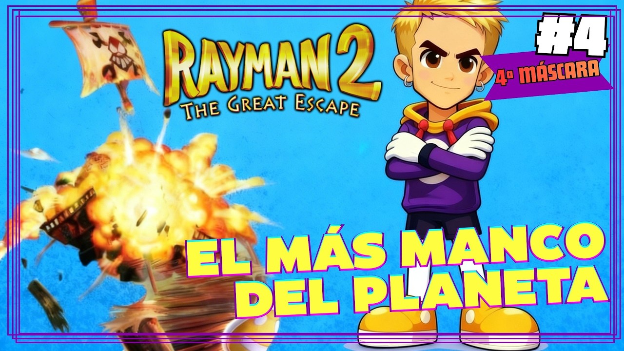 Jugador manco intenta pasarse el juego - RAYMAN 2 The Great Escape | #04