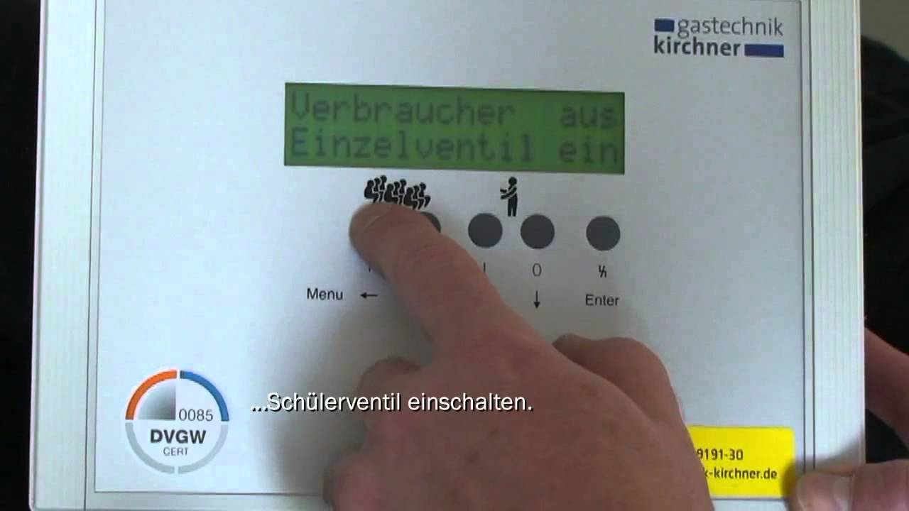 Produktvideo/Videoanleitung Gastechnik KIRCHNER