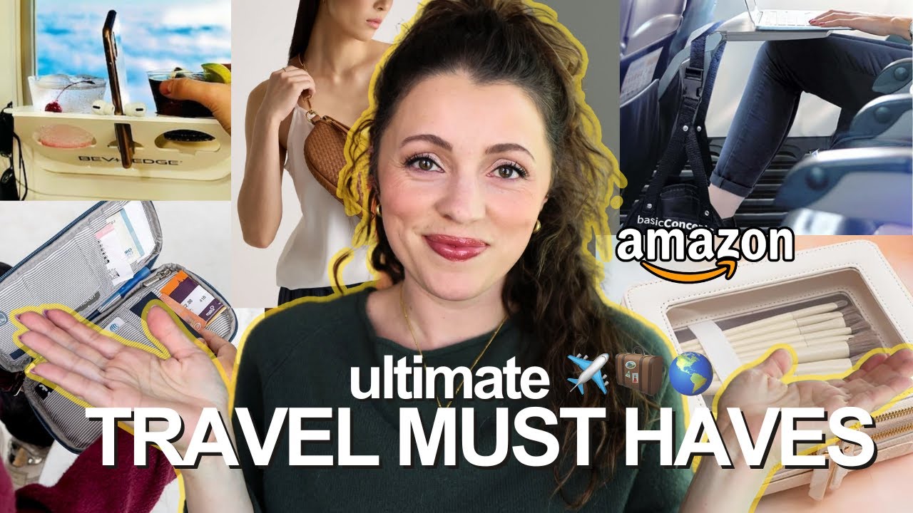 The ULTIMATE List of Amazon Travel Must Haves (After traveling a LOT for 15+ years)