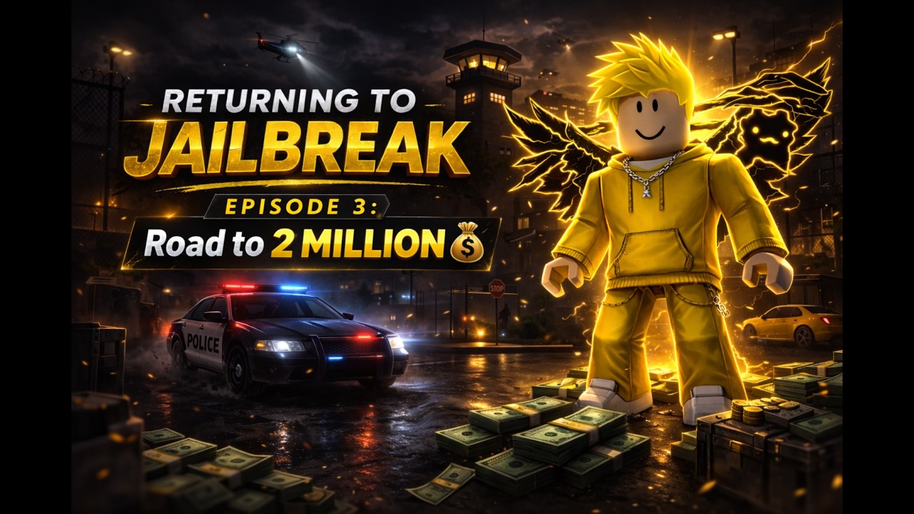 Getting a bounty of $10000 in Roblox Jailbreak! (Episode 3)