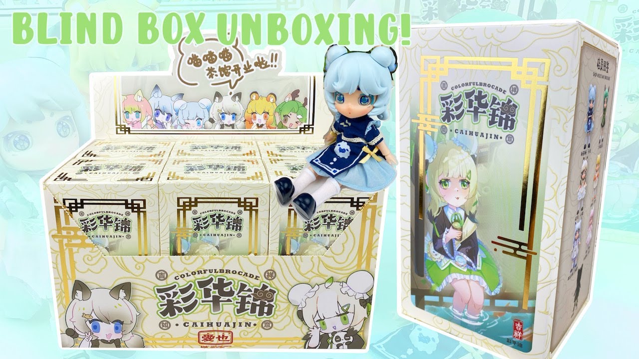 Opening 6 Animal Themed BJD Blind Boxes from KikaGoods! COLORFUL BROCADE BALL JOINTED DOLLS | MMM