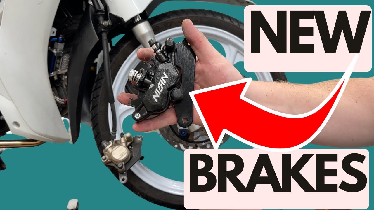 Honda Wave NISSIN Brake Upgrade: Twin Piston
