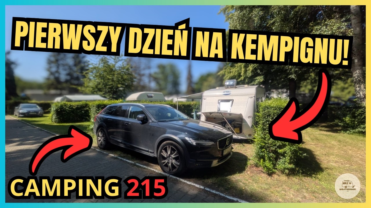 PIERWSZY DZIEŃ NA CAMPINGU 215! II Czyli: Sport, Gotowanie i Zakupy!
