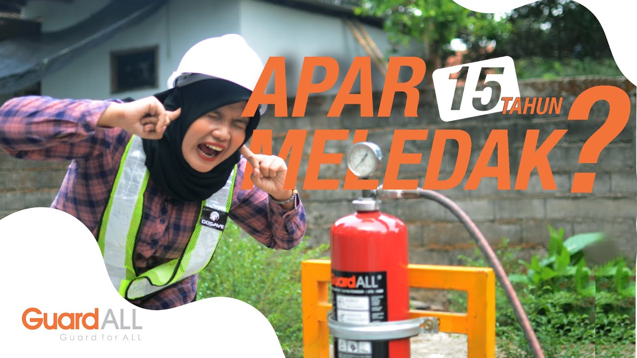 Detik-Detik Uji Tabung Apar Sampai MELEDAK!!!