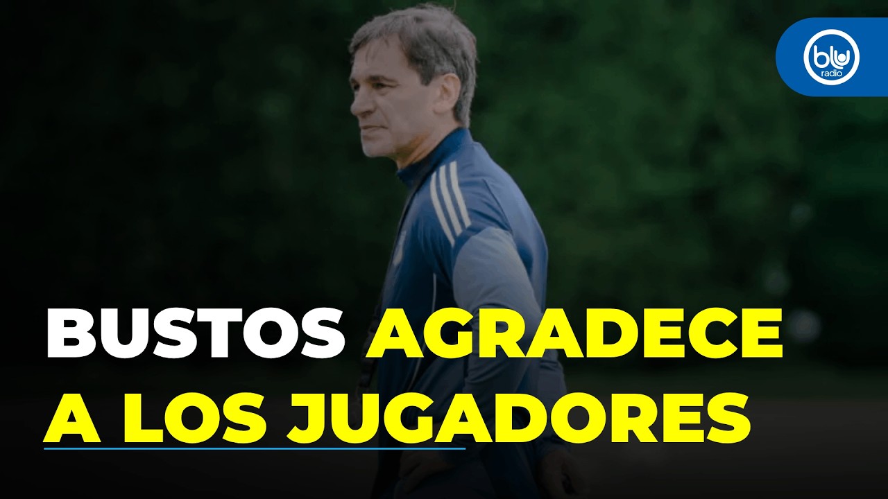 ¡Martes del técnico! Fabián Bustos agradece a los jugadores de Millonarios