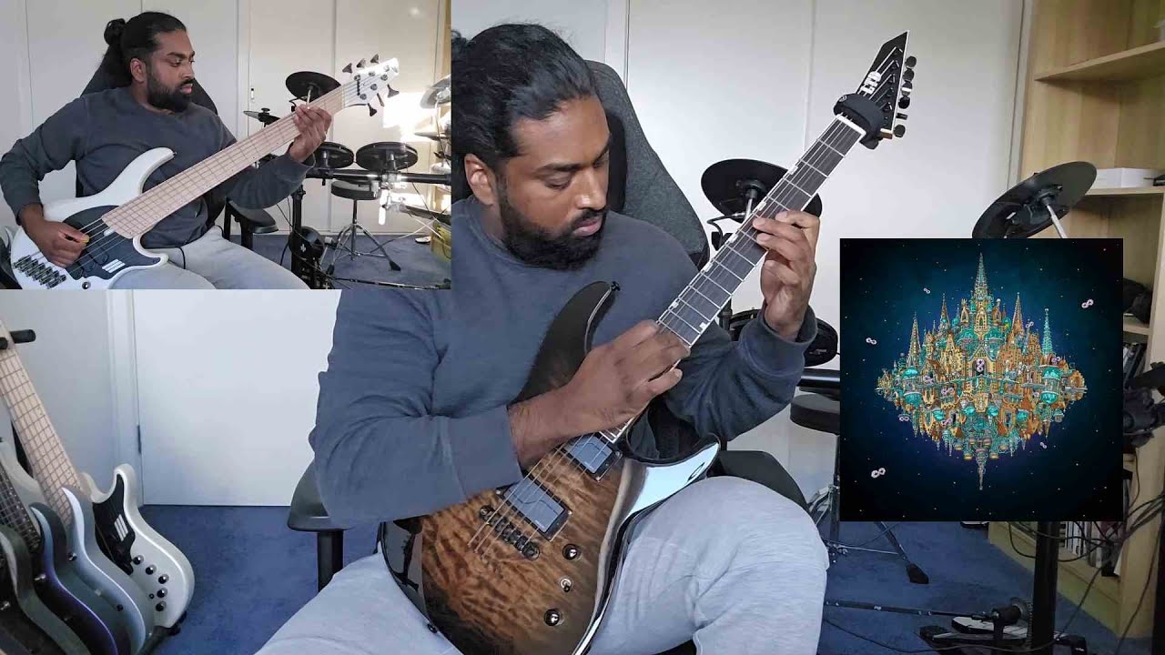 Dance Gavin Dance - Midnight At McGuffy's - Guitar & Bass Cover