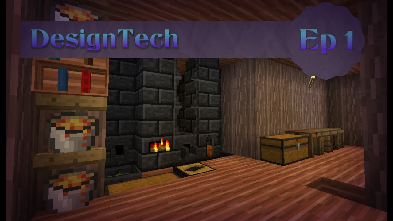 DesignTech ep1 Setting up with Tinkers construct