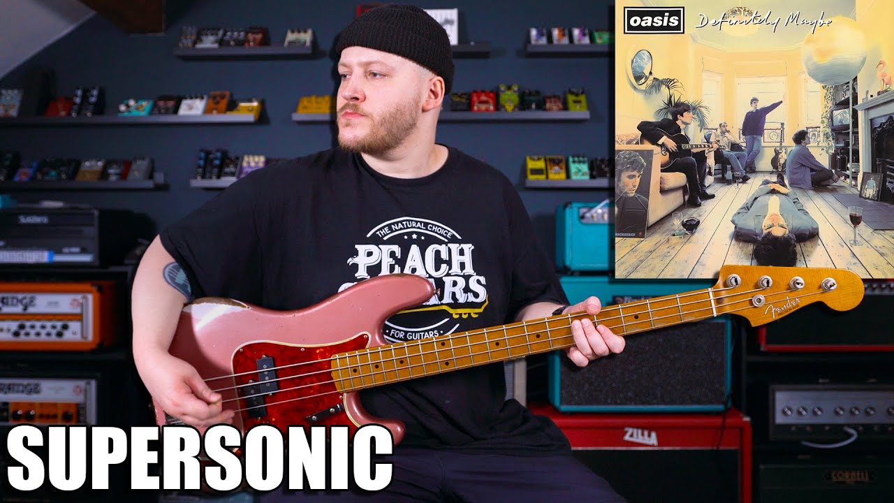 Supersonic - Oasis Bass Cover