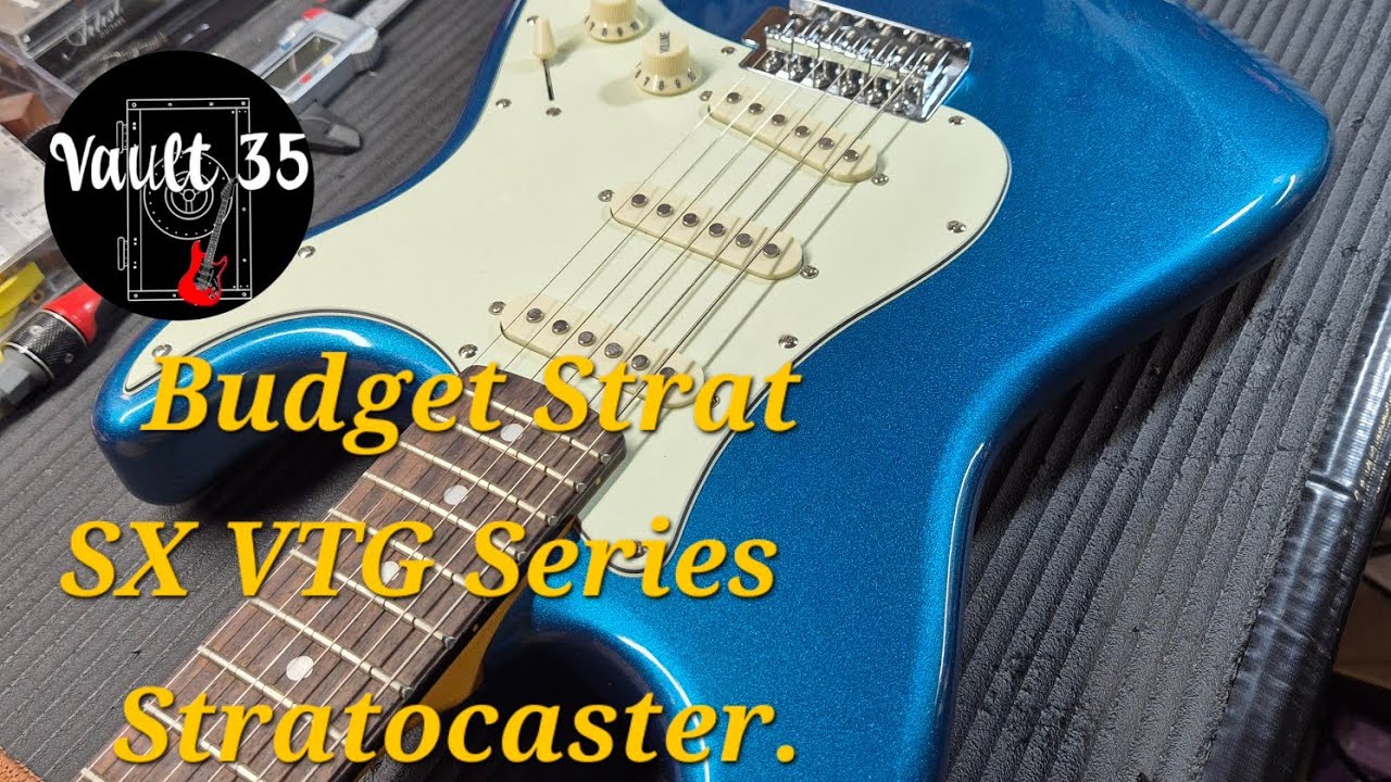 EP59. SX VTG Series Stratocaster. Another awesome budget guitar👌 Setup and repair.