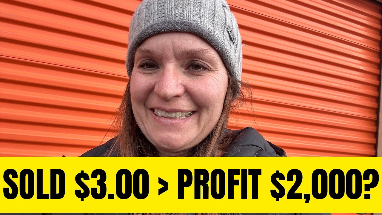I Gambled $3 on an Abandoned Storage Unit and WON BIG (What's Inside?!)