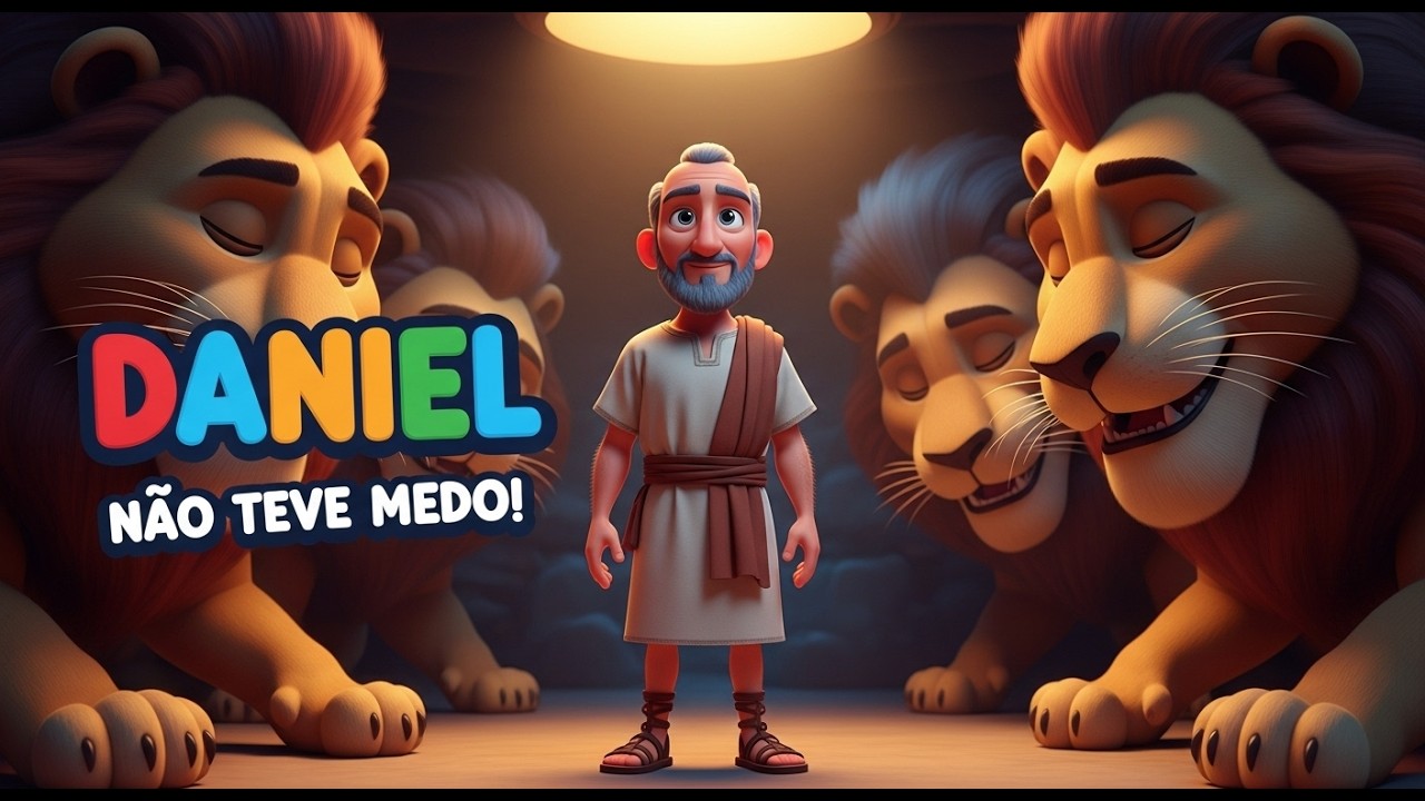 Daniel Não teve com Medo | Música Infantil Cristã