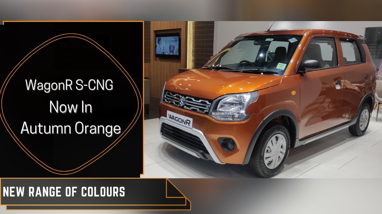 Wagon R 2020 S-CNG - NEW Autumn Orange Colour - Walkaround