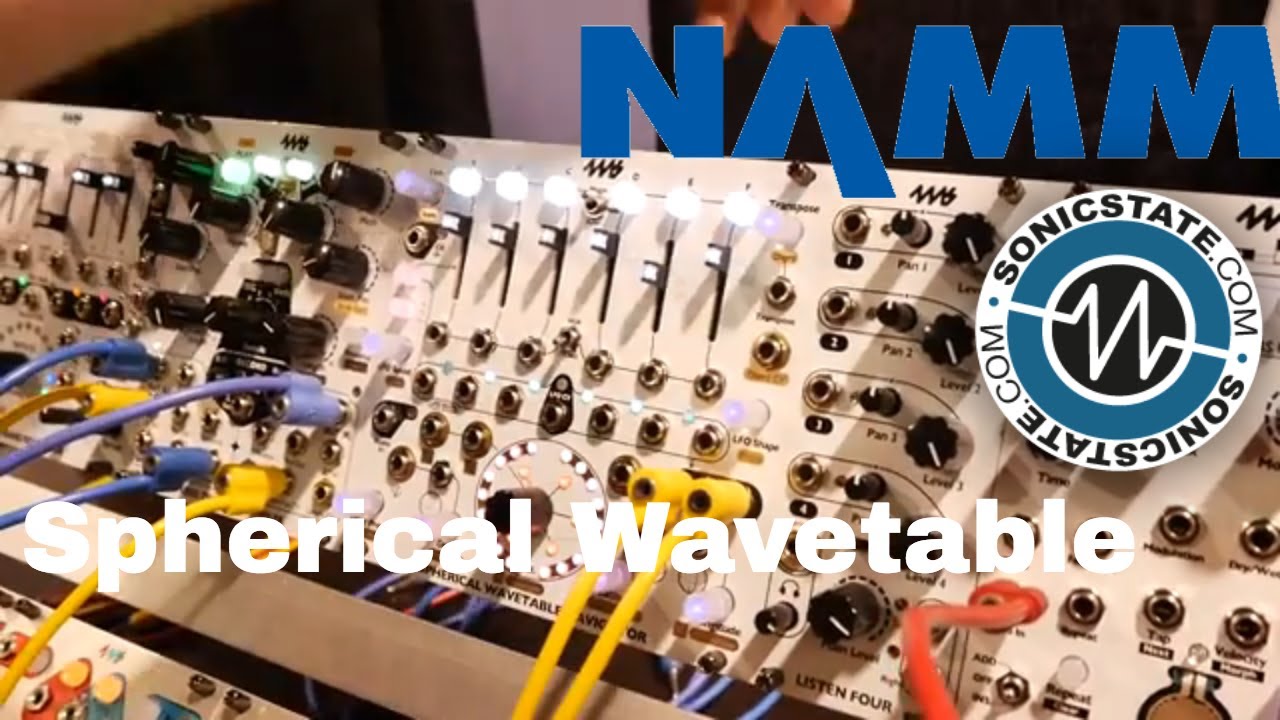 NAMM 2018: 4ms Spherical Wavetable Navigator