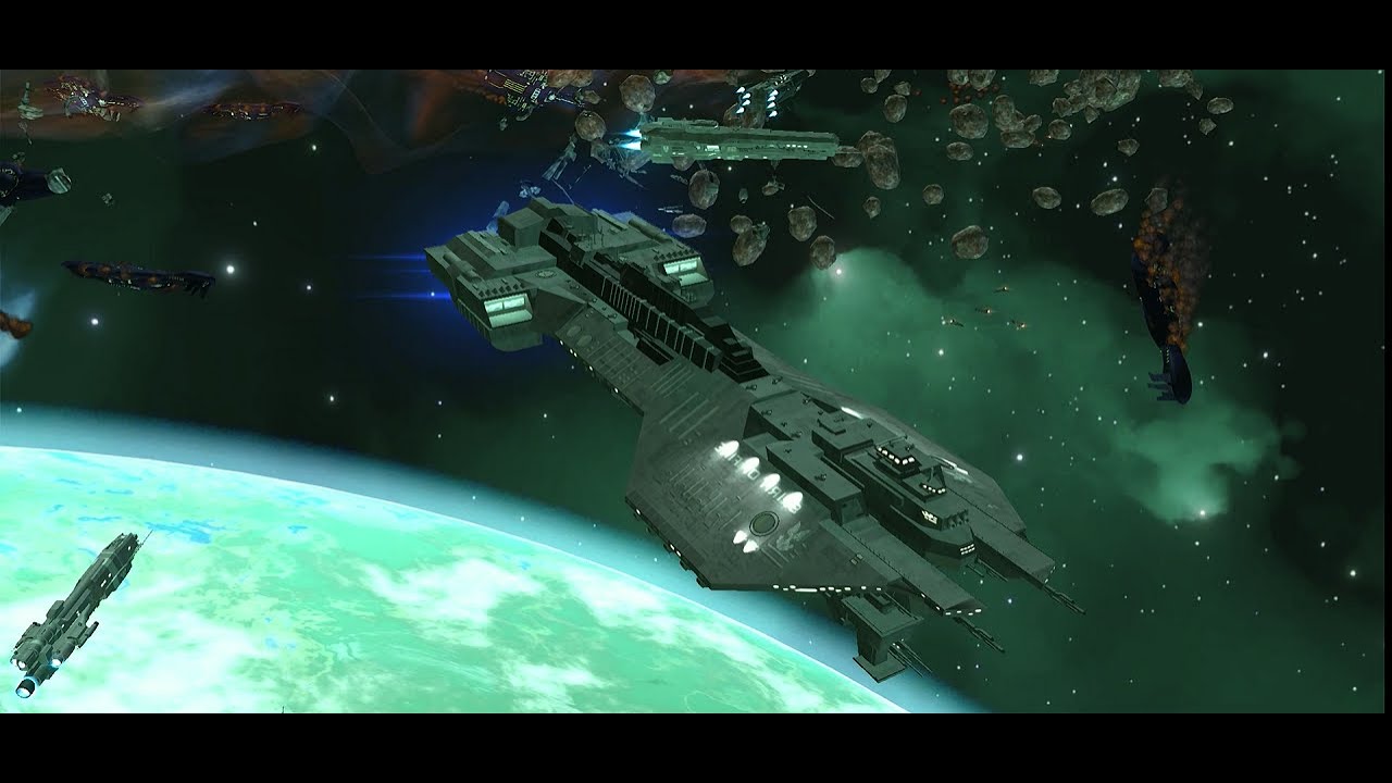 Halo At War: UNSC Engages Covenant Fleet