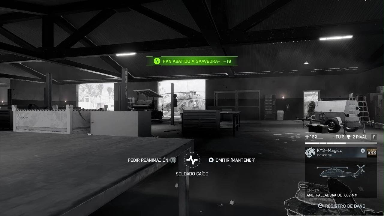 Partida con mucha acción, Battlefield Redsec