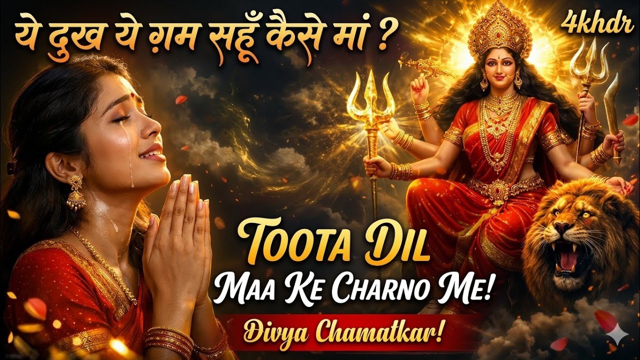 Ye Dukh Ye Gham Sahun Kaise Maa | Toota Dil Maa Ke Charno Me | Heart Touching Durga Bhajan