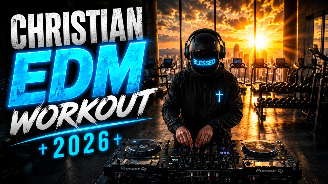 ✝️ God is Here | Christian EDM Worship Music | Gospel Eletronic Mix to Workout 🔥