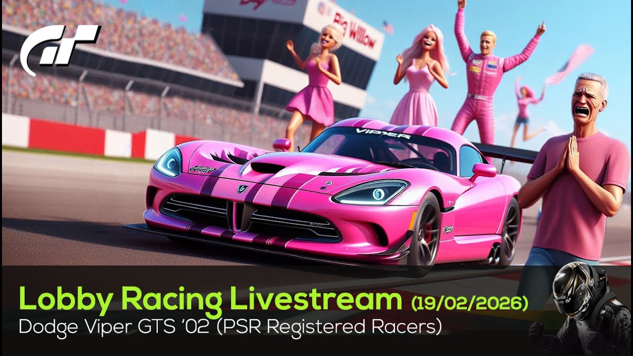 🟢 LIVE Gran Turismo 7 - Dodge Viper GTS '02 PSR Respectful Lobby Racing - 19/02/2026