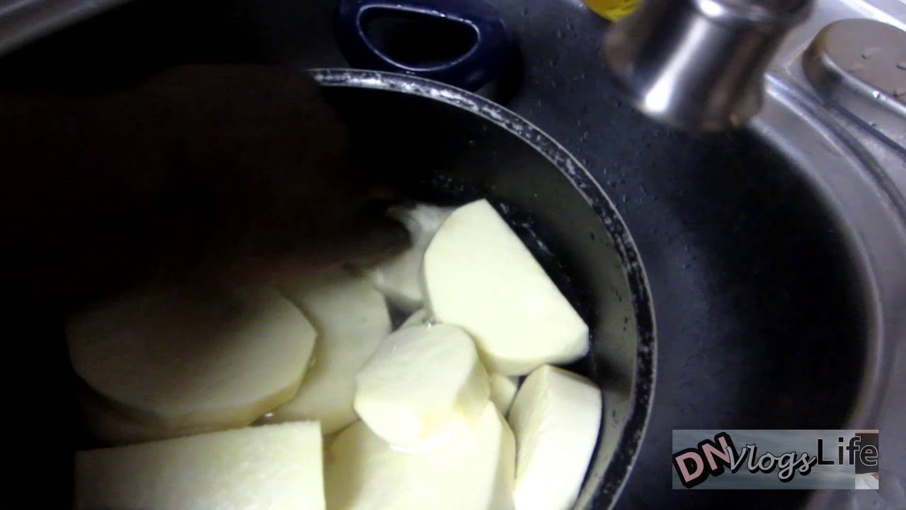 How to Cook Yam (Nigerian Breakfast) | Feb 15th 2014 DNVlogsLife