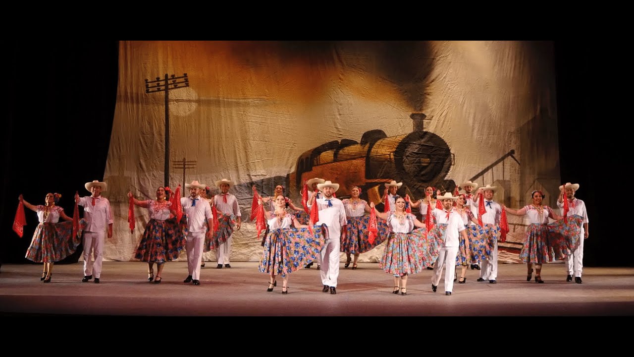Sones de Artesa (Guerrero) - Compañía Folklórica de Ciudad Juárez. Bailando en La Frontera