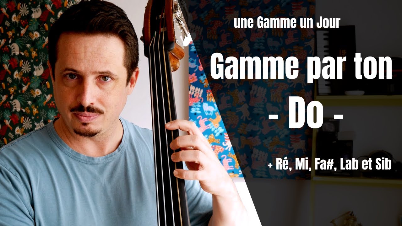 Gamme par Ton : Do - 1 octave