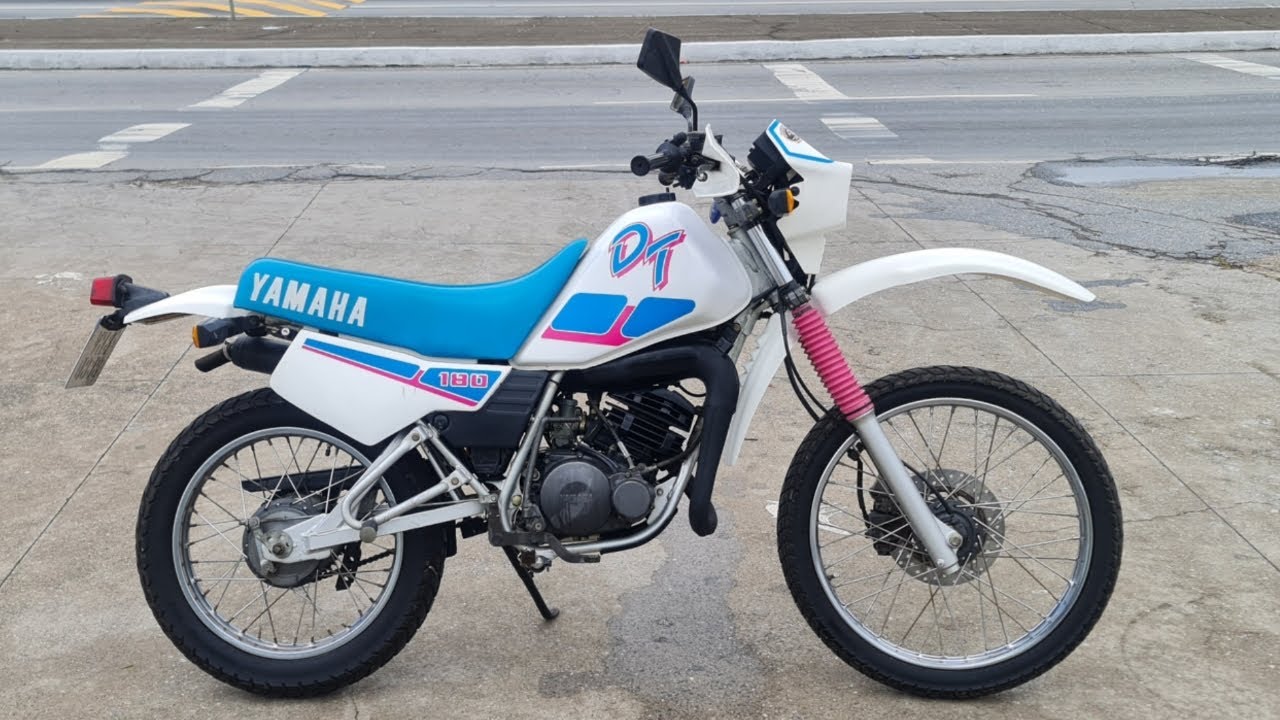 Rodolfinho da Z- Testando Yamaha DT 180 Z 1991.