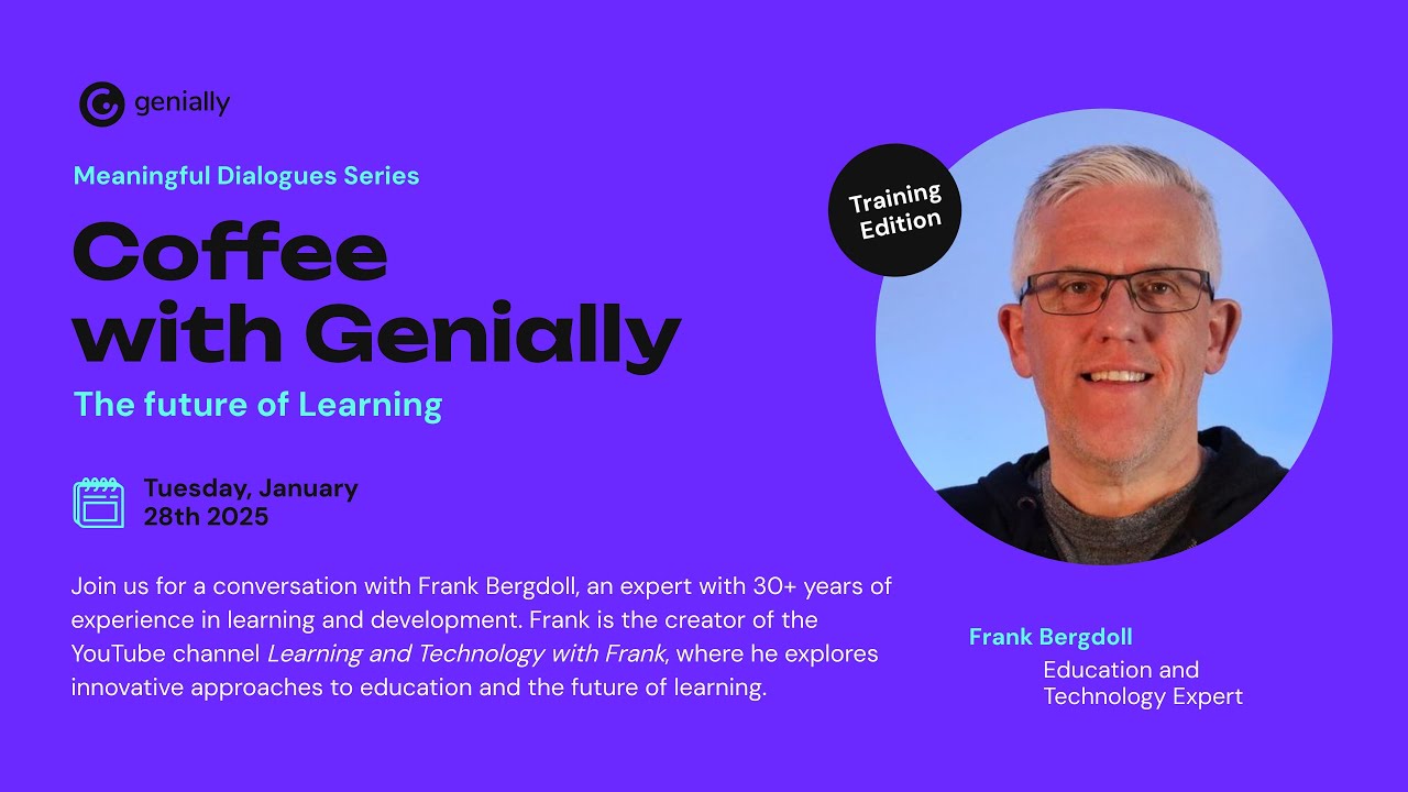 #CoffeewithGenially ☕ : The Future of Learning with Frank Bergdoll ☕