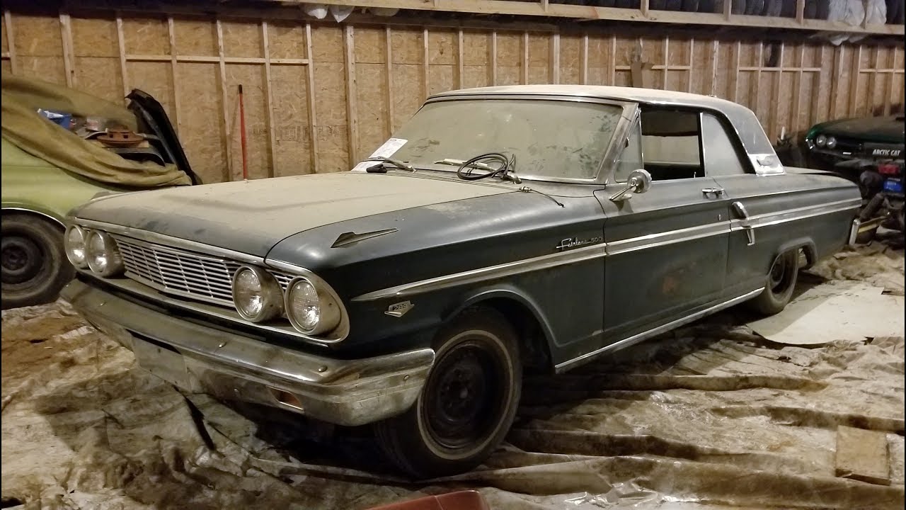 Fairlane 500 1964 года. Первый старт за 25 лет. Часть 3. Уборка!