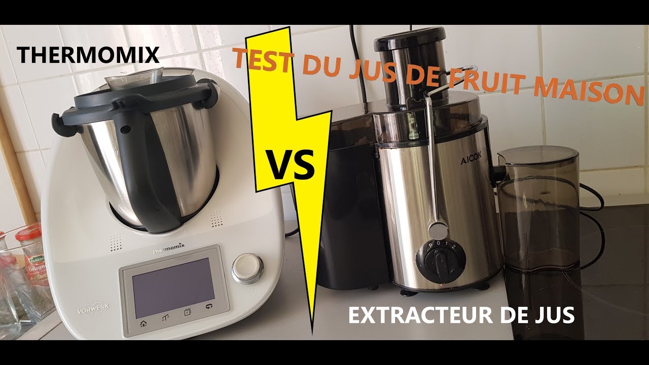 THERMOMIX VS EXTRACTEUR DE JUS  FIGHT !