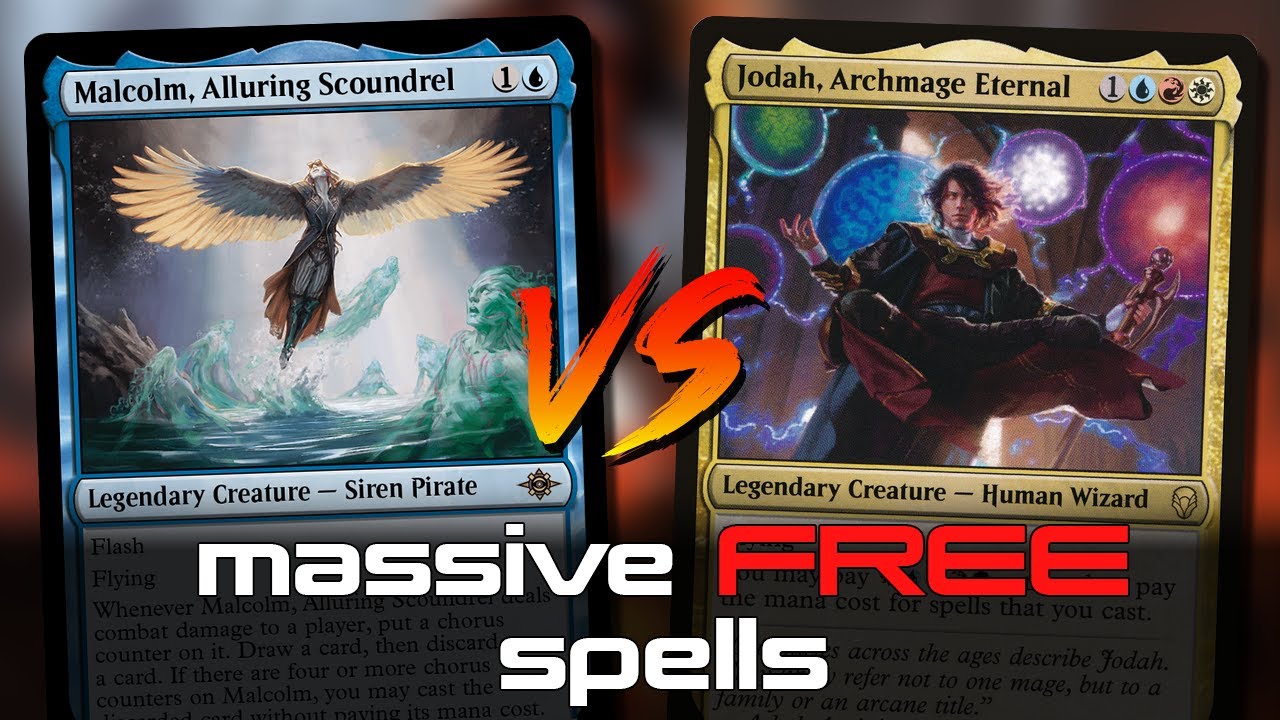 Malcolm Alluring Scoundrel vs Jodah | 1v1 EDH Gameplay on MTGO | tribalkai