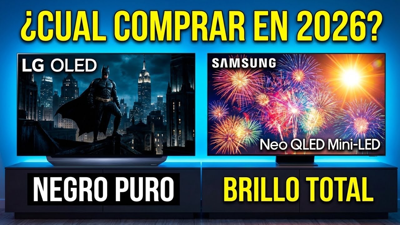 OLED vs Mini-LED: No compres una TV en 2026 sin ver esto! 🧐