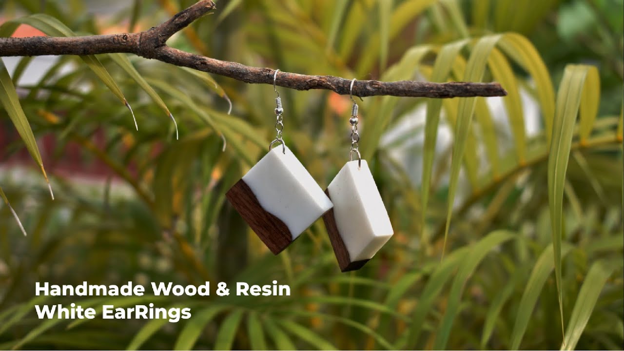 Making of Wood and Resin Earings | Six Karma | Handmade | Vocal for Local