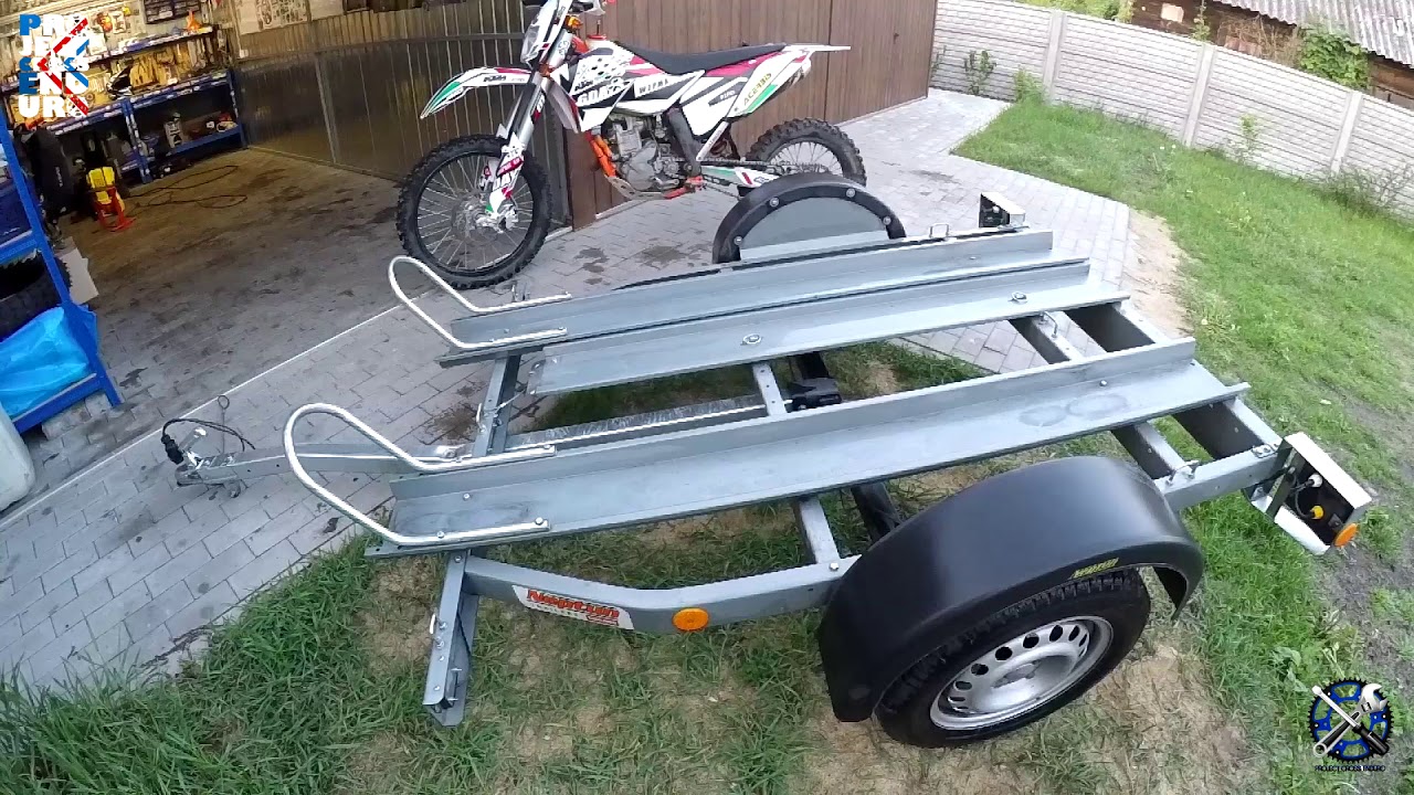 Kupiłem przyczepkę do przewozu motocykli