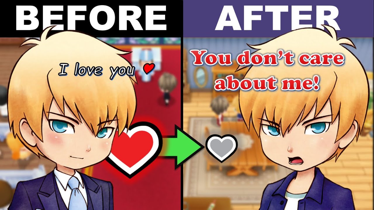Gray Unhappy Marriage | Story of Seasons: Friends of Mineral Town