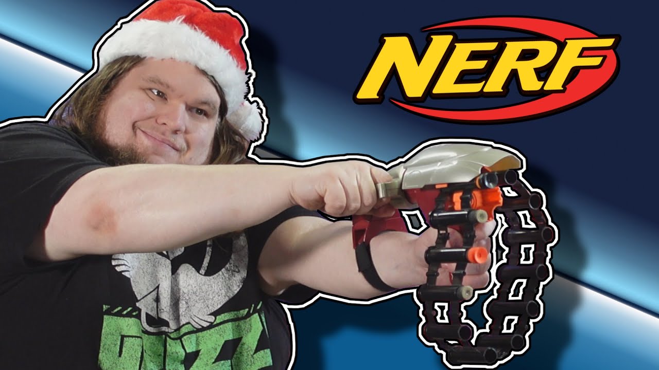 TAG BACK! Day 1 - The 1997 NERF RotoTrack, a chain-fed arm-mounted blaster!