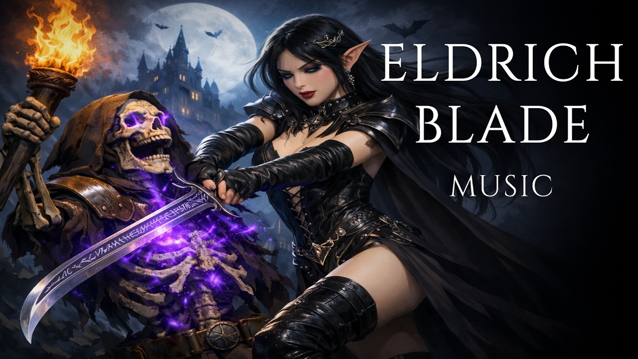 ELDRITCH BLADE | Arcane Chase & Moonlit Magic Ambience | D&D Music