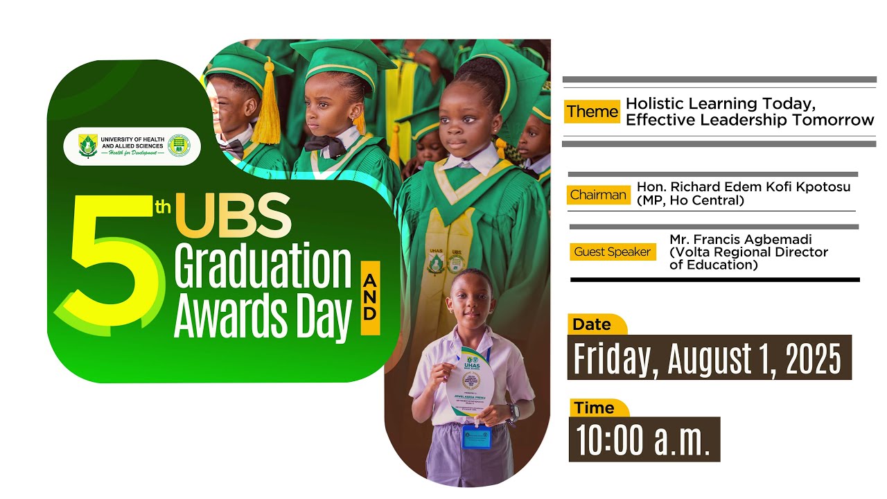5TH UBS GRADUATION & AWARDS DAY ||01||08||2025